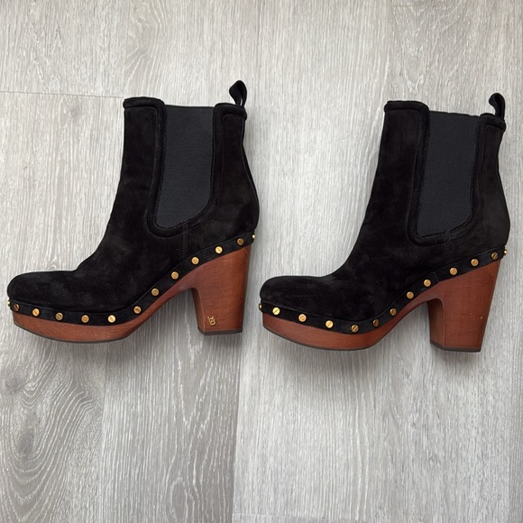 Veronica Beard Black Decker Suede Booties | NWT | Size 9 - Picture 11 of 15